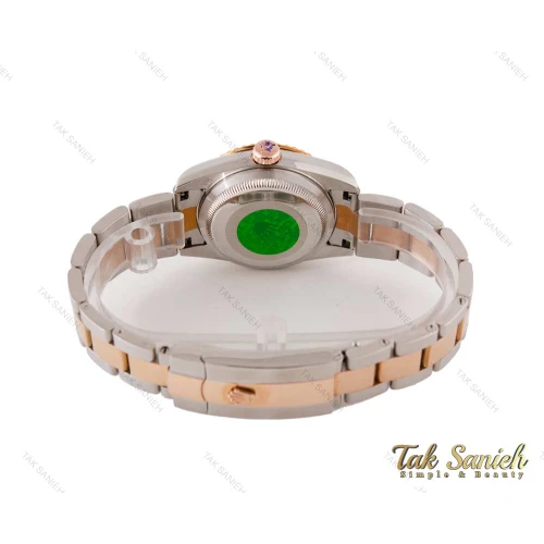 ساعت رولکس زنانه صفحه رزگلد Rolex-3724-L