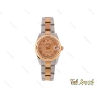 ساعت رولکس زنانه صفحه رزگلد Rolex-3724-L
