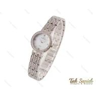 ساعت رومانسون زنانه نگین دار سیلور Romanson-3730-L