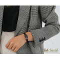 ساعت دنیل ولینگتون زنانه مستطیلی مشکی DW-3866-L