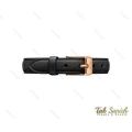 ساعت دنیل ولینگتون مستطیلی زنانه صفحه سبز بند چرم DW-3871-L