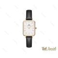 ساعت مچی Daniel Wellington مستطیلی بند چرم زنانه DW-3872-L