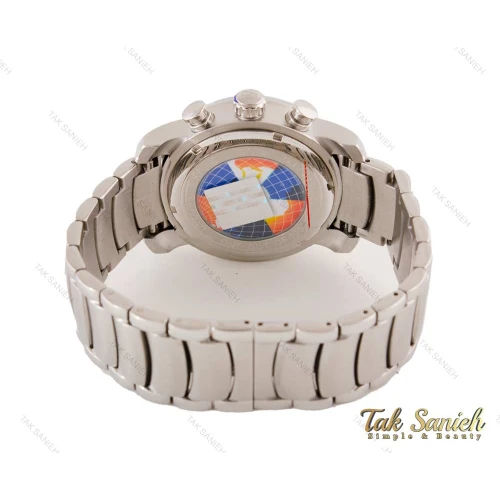 ساعت بولگاری مردانه سه موتوره نقره ای Bvlgari-3876-G