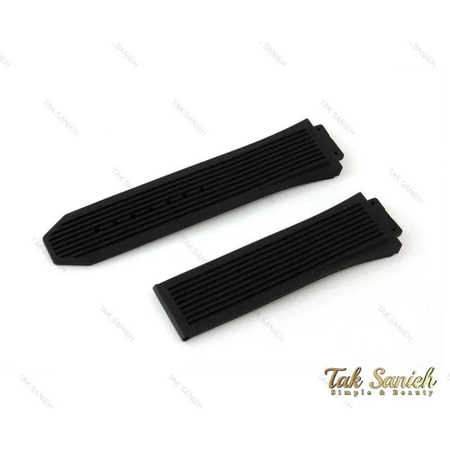 بند ساعت مچی هابلوت مشکی Hublot-Strap-3894-G