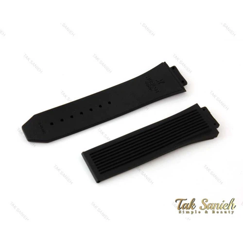 بند ساعت مچی هابلوت مشکی Hublot-Strap-3894-G