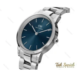 ساعت دنیل ولینگتون مردانه نقره ای صفحه سرمه ای Daniel-3908-G