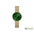 ساعت دنیل ولینگتون زنانه طلایی صفحه سبز Daniel-3920-28-L