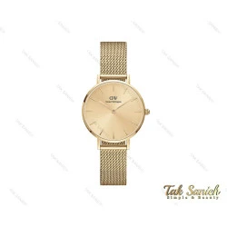 ساعت دنیل ولینگتون زنانه حصیری طلایی Daniel-3923-28-L