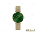 ساعت مچی دنیل ولینگتون طلایی صفحه سبز زنانه Daniel-3924-32-L