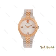 ساعت ورساچه زنانه رزگلد نقره ای Versace-3948-L