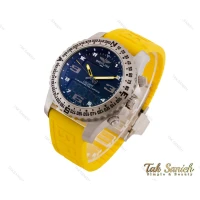 ساعت مچی برایتلینگ مردانه دوزمانه زرد Breitling-3950-G