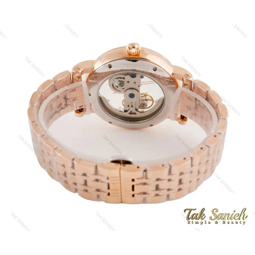 ساعت پتک فیلیپ مردانه اتوماتیک صفحه اسکلتون رزگلد Patek-3966-G
