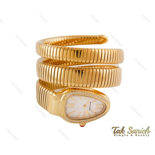 ساعت بولگاری ماری طلایی دورنگین Bvlgari-3990-L