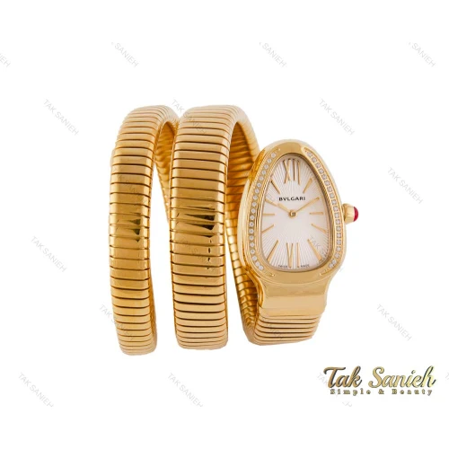 ساعت بولگاری ماری طلایی دورنگین Bvlgari-3990-L