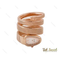 ساعت بولگاری ماری سرپنتی رزگلد نگین دار Bvlgari-3992-L