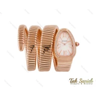 ساعت بولگاری ماری سرپنتی رزگلد نگین دار Bvlgari-3992-L