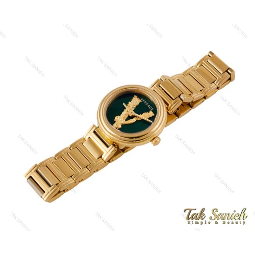 ساعت ورساچه Virtus زنانه طلایی صفحه سبز Versace-3995-L