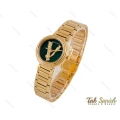 ساعت ورساچه Virtus زنانه طلایی صفحه سبز Versace-3995-L