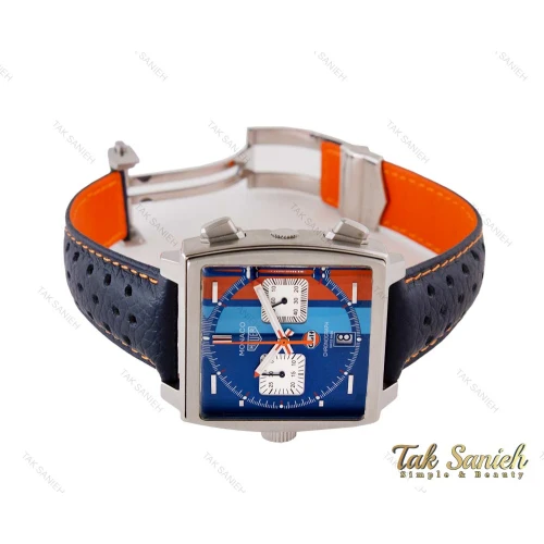 ساعت تگ هویر موناکو مردانه بند چرم سرمه ای Tag-3997-G