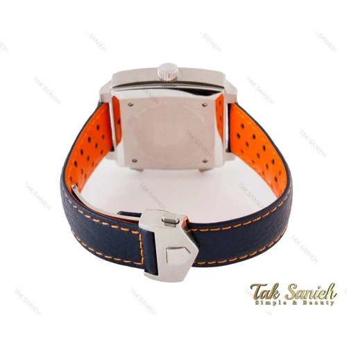 ساعت تگ هویر موناکو مردانه بند چرم سرمه ای Tag-3997-G