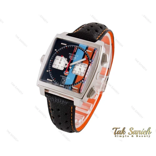 ساعت تگ هویر موناکو بند چرم مردانه Tag-3998-G