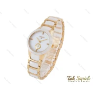 ساعت سیتی زن VIP زنانه بند سرامیکی سفید Citizen-4008-L