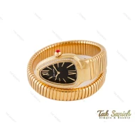 ساعت بولگاری ماری سرپنتی زنانه طلایی نگین دار  Bvlgari-4016-L
