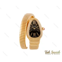 ساعت بولگاری ماری سرپنتی زنانه طلایی نگین دار  Bvlgari-4016-L