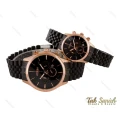 ساعت ست سیتیزن VIP رزگلد مشکی مدل Citizen-4012-S