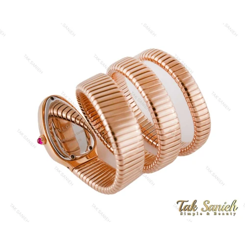 ساعت بولگاری ماری رزگلد نگین دار زنانه Bvlgari-4023-L