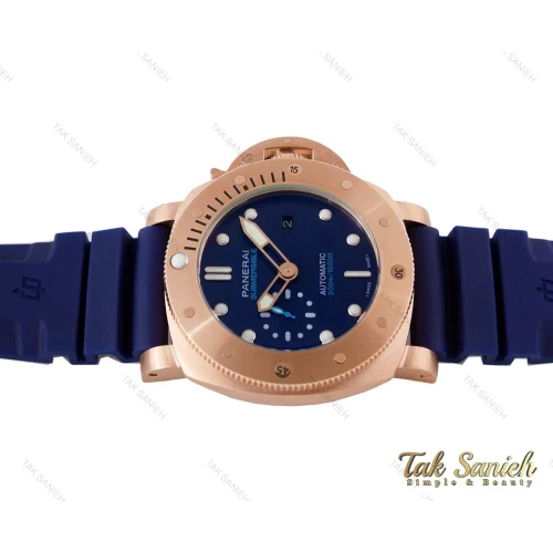 ساعت پنرای Submersible مردانه اتوماتیک سرمه ای Panerai-4027-G