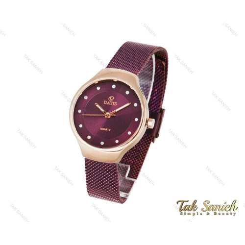 ساعت مچی داتیس زنانه بنفش Datis-3739-L