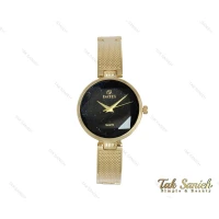 ساعت مچی داتیس زنانه طلایی صفحه اکلیلی Datis-3743-L