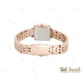 ساعت داتیس زنانه مربعی رزگلد Datis-3745-L
