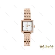 ساعت داتیس زنانه مربعی رزگلد Datis-3745-L