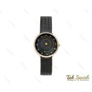 ساعت مچی داتیس زنانه حصیری مشکی Datis-3755-L