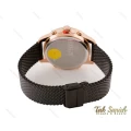 ساعت داتیس مردانه دوزمانه مشکی رزگلد Datis-3764-G