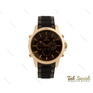 ساعت مچی داتیس دوزمانه طلایی مشکی مردانه Datis-3765-G