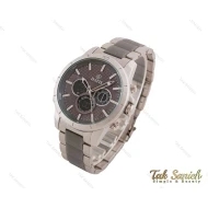 ساعت داتیس مردانه سه موتوره دوزمانه طوسی نقره ای Datis-3767-G