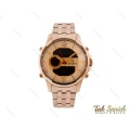 ساعت داتیس مردانه دوزمانه رزگلد Datis-3768-G