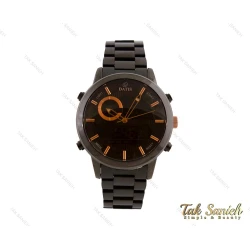 ساعت مچی مردانه داتیس دوزمانه مشکی Datis-3769-G