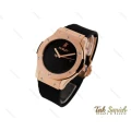 ساعت هابلوت اتوماتیک مردانه رزگلد صفحه مهندسی Hublot-3772-G