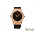ساعت هابلوت اتوماتیک مردانه رزگلد صفحه مهندسی Hublot-3772-G