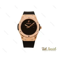 ساعت هابلوت اتوماتیک مردانه رزگلد صفحه مهندسی Hublot-3772-G
