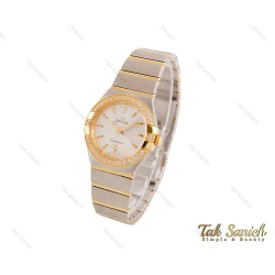 ساعت مچی امگا کانسلیشن زنانه نگین دار Omega-3794-L