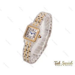 ساعت مچی کارتیه Panthere زنانه دورنگین سایز اسمال Cartier-3803-L