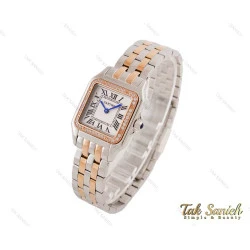 ساعت مچی کارتیه پنته زنانه سایز مدیوم Cartier-3809-L