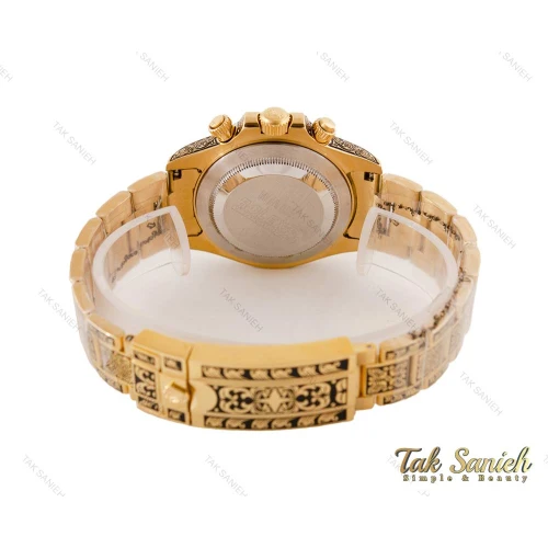 ساعت رولکس مردانه مدل دیتونا حکاکی Rolex-3815-G