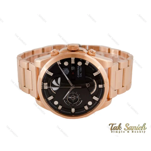 ساعت تگ هویر کررا CR7 مردانه رزگلد مشکی Tag-3826-G