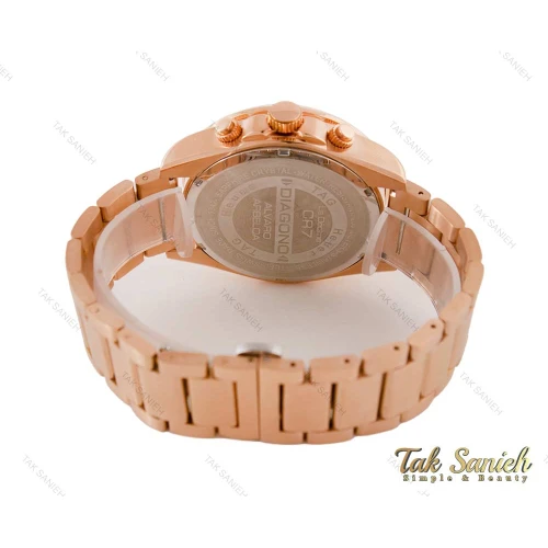 ساعت تگ هویر کررا CR7 مردانه رزگلد مشکی Tag-3826-G